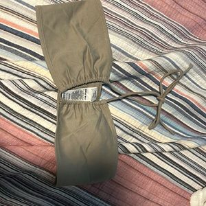 Army Green Sunday Best Crop Top